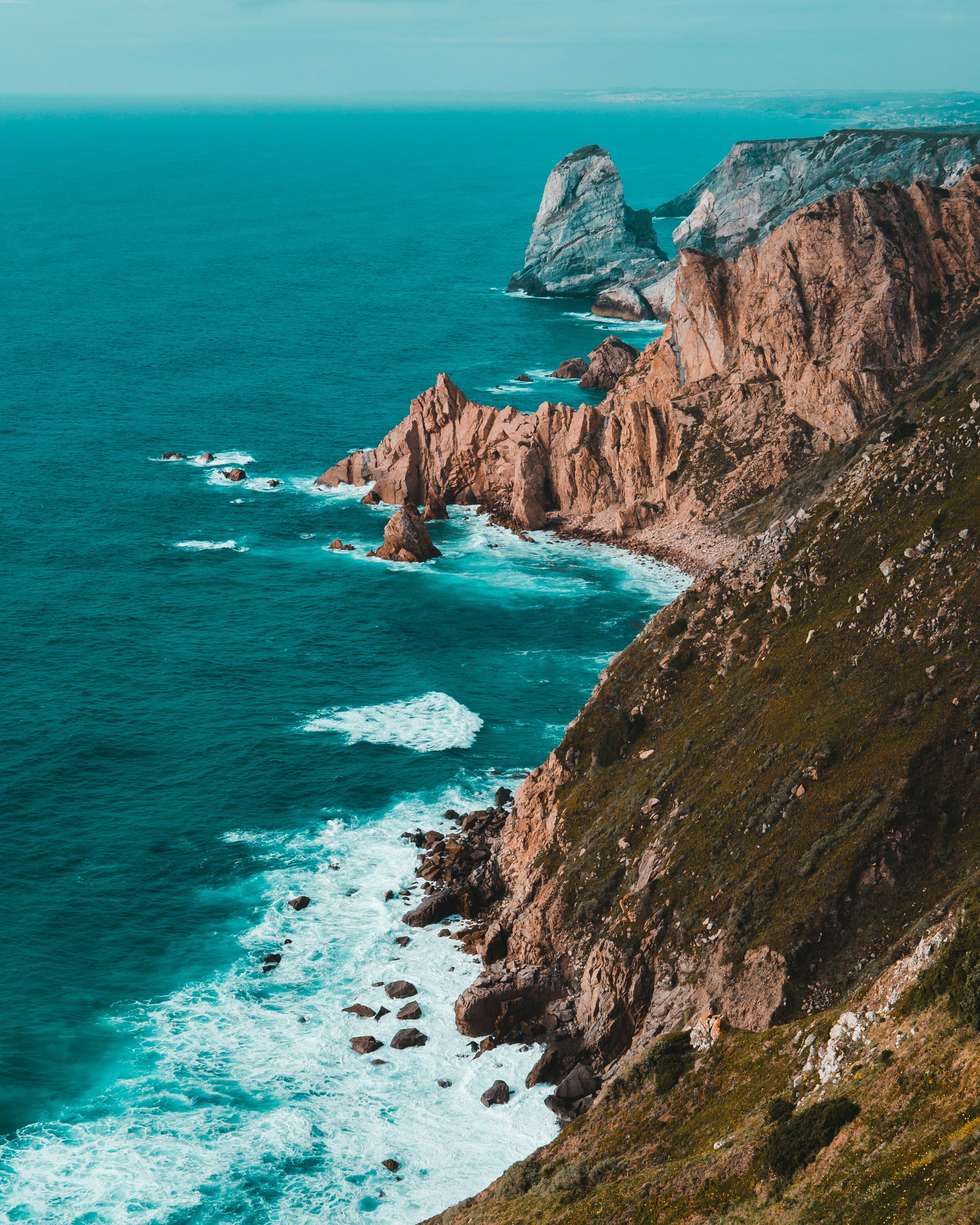 A coastal view in Portugal